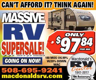 Massive RV Supersale Going on Now - banner ad