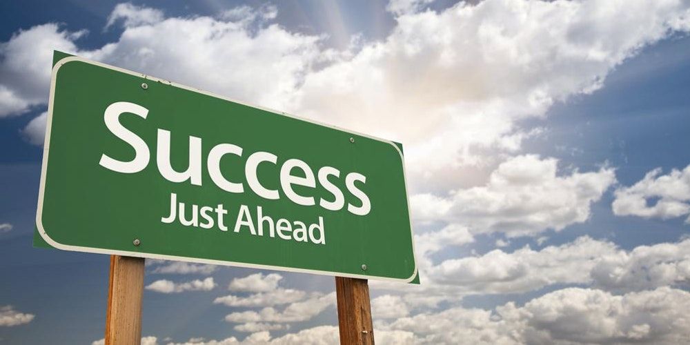 Success Just Ahead - Best Year Ever - Highest Sales