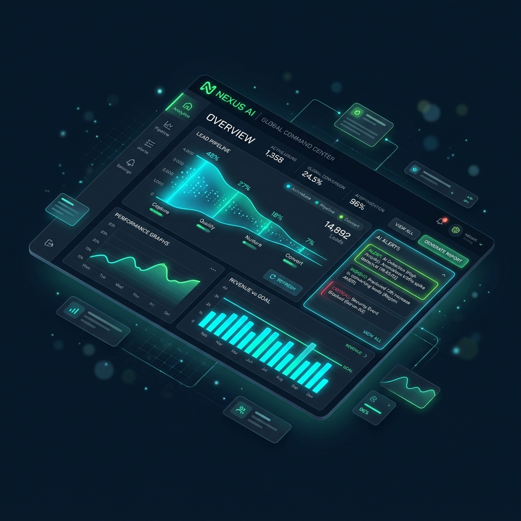 DealerGrow Ecosystem Dashboard mockup